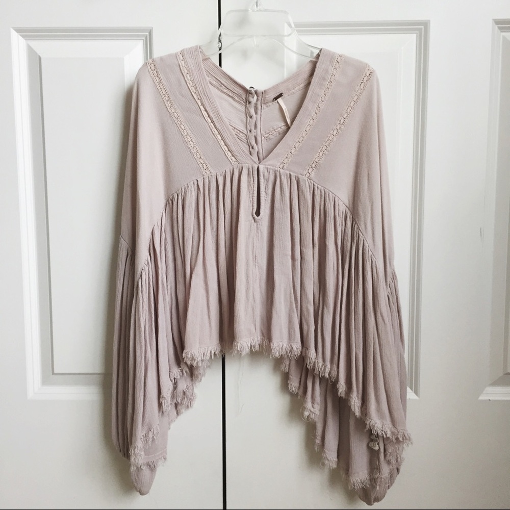 Free People Flowy Boho Top